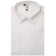 Self Design White Shirt : Slim