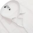 Self Design White Shirt : Slim