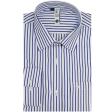 Stripes Blue Shirt : Slim