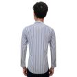 Stripes Blue Shirt : Slim