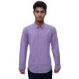 Stripes Mauve Shirt : Slim
