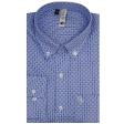 Checks Navy Blue Shirt : Slim