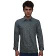 Print Brown Shirt : Party