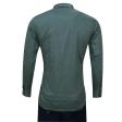 Print Green Shirt : Party