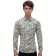 Print Cream Shirt : Party