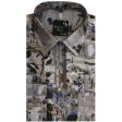 Print Gray Shirt : Party