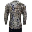 Print Gray Shirt : Party