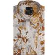 Print Gold Shirt : Party