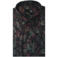 Print Black Shirt : Party