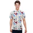 Print White T-shirt : Regular