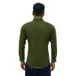 Plain Green Shirt : Slim