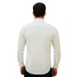 Plain Cream Shirt : Slim