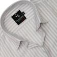 Stripes Gray Shirt : Business