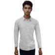 Stripes Gray Shirt : Business