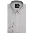 Stripes Light Gray Shirt : Business