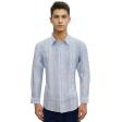 Stripes Blue Shirt : Business