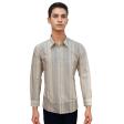 Stripes Fawn Shirt : Business