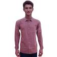 Plain Peach Shirt : Business