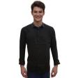 Self Design Black Shirt : Business