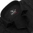 Self Design Black Shirt : Business