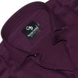 Self Design Wine Shirt : Business