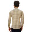 Checks Cream Shirt : Business