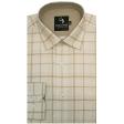 Checks Cream Shirt : Business