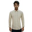 Checks Cream Shirt : Business