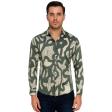 Print Green Shirt : Ditto