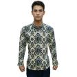 Print Blue Shirt : Ditto