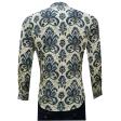 Print Blue Shirt : Ditto