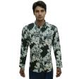 Print Green Shirt : Ditto