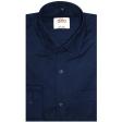 Self Design Navy Blue Shirt : Ditto
