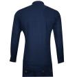 Self Design Navy Blue Shirt : Ditto