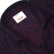 Self Design Maroon Shirt : Ditto