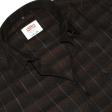 Self Design Brown Shirt : Ditto