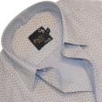 Print Blue Shirt : Party