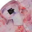 Print Blue Shirt : Party