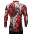 Print Brown Shirt : Party