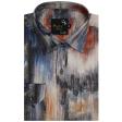 Print Rust Shirt : Party