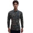 Print Black Shirt : Party