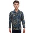 Print Gray Shirt : Party
