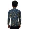 Print Gray Shirt : Party