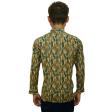 Print Gold Shirt : Party