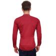Print Maroon Shirt : Party