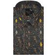 Print Black Shirt : Party