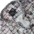 Print Blue Shirt : Party