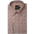 Print Maroon Shirt : Party