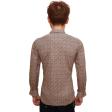 Print Maroon Shirt : Party