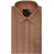 Print Peach Shirt : Party